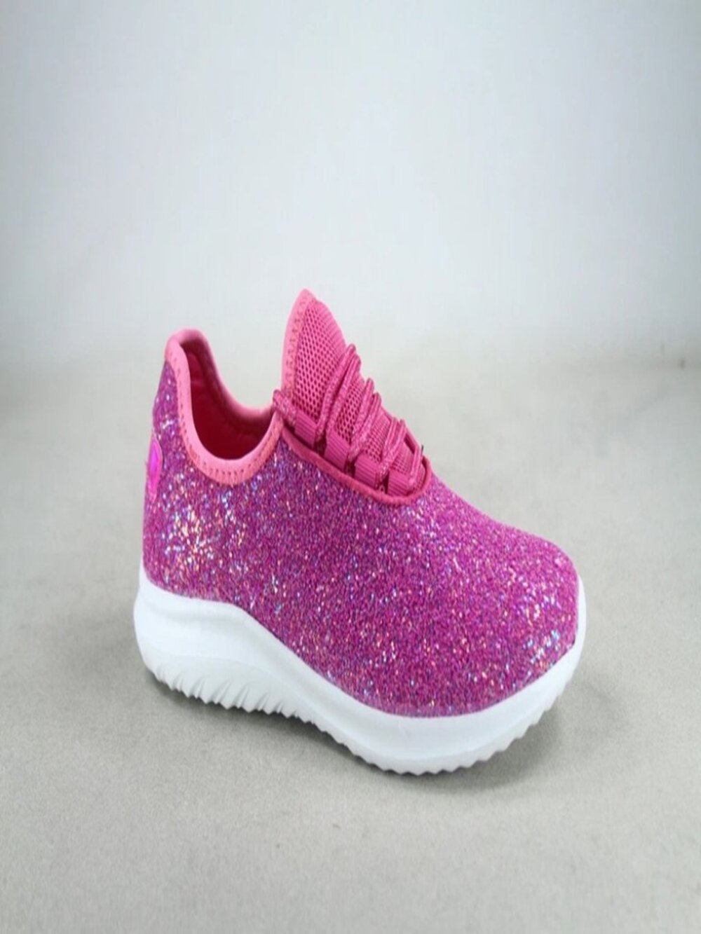 Women's Fashioin Glitter Sparkly Lightweight Metallic Tennis Sneaker Shoes - Picture 10 of 16